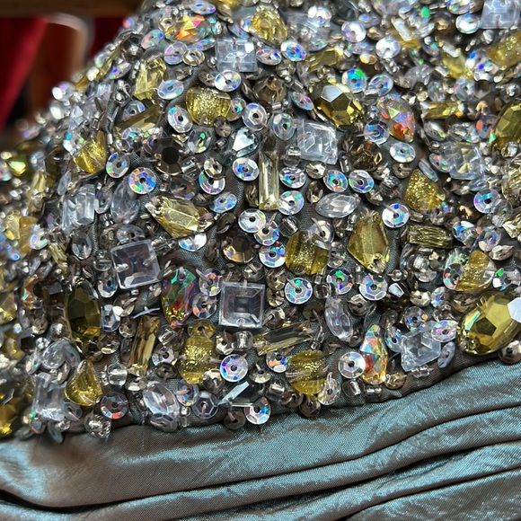 NWT,JOVANI SHORT & COCKTAIL DRESSES 171473 green - Picture 8 of 17